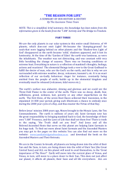 the reason for life - part three