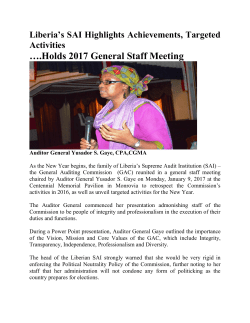Holds 2017 General Staff Meeting
