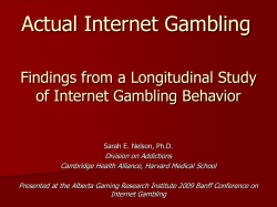 Addiction and Exposure - PRISM: University of Calgary Digital