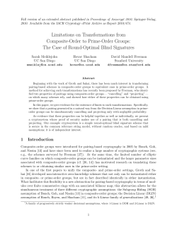 Limitations on Transformations from Composite