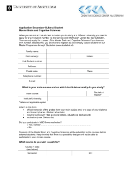 Application Secondary Subject Student