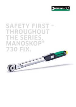 MANOSKOP&reg; 730 Fix