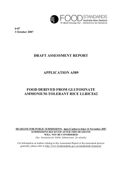 Attachment 2 - Food Standards Australia New Zealand