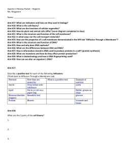 Quarter 2 Review Packet &ndash; Regents Ms. Mogavero Name: Aim #17
