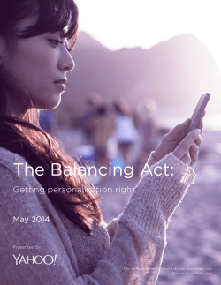 The Balancing Act
