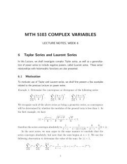 mth 5103 complex variables