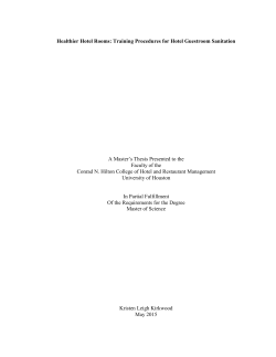 Effective Cleaning Procedures