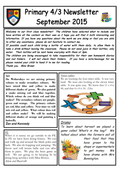 To learn about harvest we played a game called `What`s in the bag