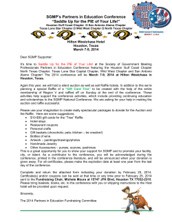 2005 SGMP Joint Conference - Society of Government Meeting