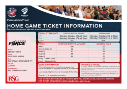 home game ticket information - Buy Tickets
