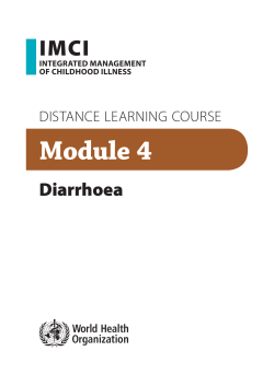 Module 4 - World Health Organization