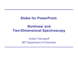 Slides for PowerPoint: Nonlinear and Two