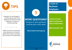 I am an employer, and I want to know more about authorised salary