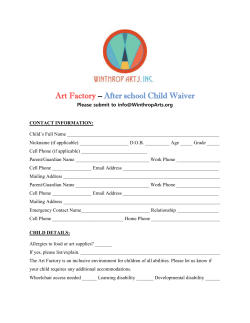 HERE - Winthrop Arts, Inc.