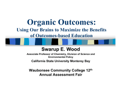 Organic Outcomes - Rock Valley College