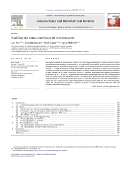 Distilling the neural correlates of consciousness