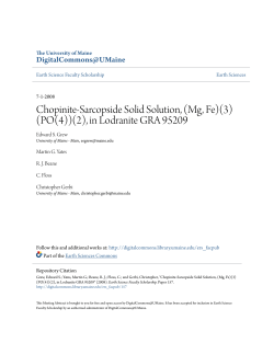 Chopinite-Sarcopside Solid Solution, (Mg, Fe)