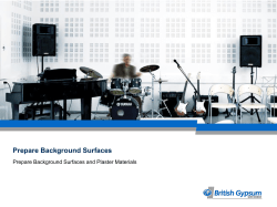 Prepare Background Surfaces