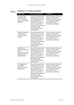 MINISTERIAL DIRECTION