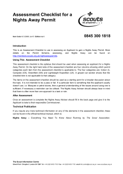 Introduction - The Scout Association