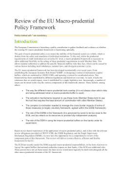 Question 19: Do you consider the current hierarchy of instruments
