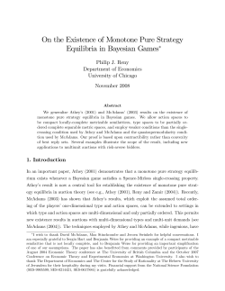 On the Existence of Monotone Pure Strategy Equilibria in Bayesian