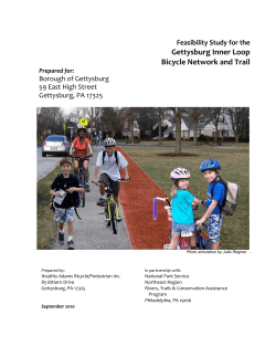 Gettysburg Inner Loop Bicycle Network and Trail