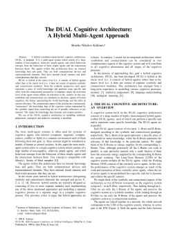 The DUAL Cognitive Architecture: A Hybrid Multi