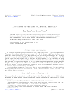 A converse to the Lions-Stampacchia Theorem