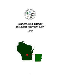 marquette county - Wisconsin Department of Administration