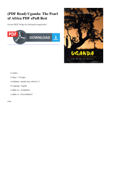 (PDF Read) Uganda: The Pearl of Africa PDF ePuB