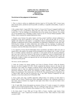 CANTILLON LTD v URVASCO LTD