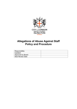 9.3 Case subject to police investigation