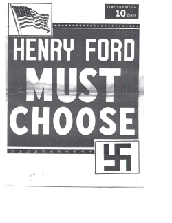Henry Ford Must Choose