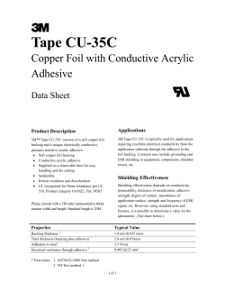 Tape CU-35C