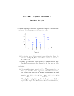 ECE 466- Computer Networks II Problem Set #4 a6 a2 a1 a3 a4 a5