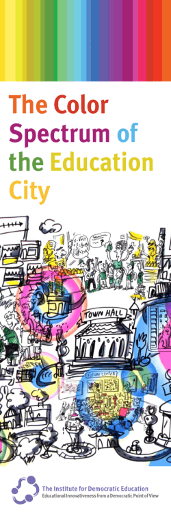 The Color Spectrum of the Education City