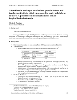 Androgen metabolism, growth factors and insulin