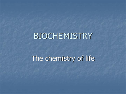 Biochemistry