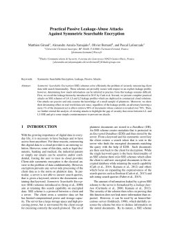 Practical Passive Leakage-Abuse Attacks Against Symmetric
