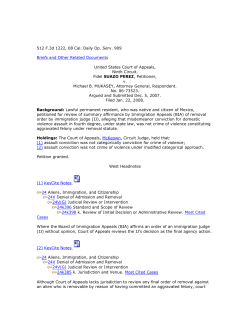 Sauzo Perez v. Mukasey