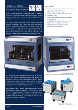 SI500 and SI600 - Stuart Equipment