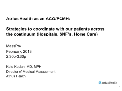 PowerPoint Presentation Template - Massachusetts Coalition for the