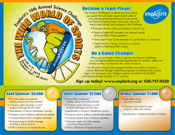 Become a Team Player Be a Game Changer Become a Team