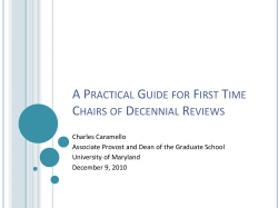 Chair - Middle States Commission on Higher Education
