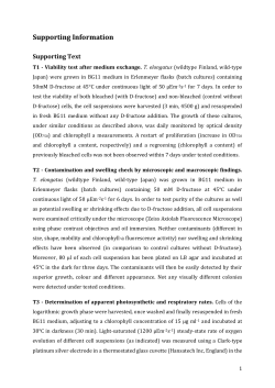 Supporting Information Supporting Text