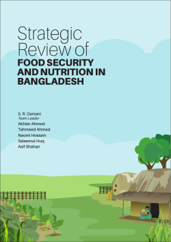 Strategic Review of - World Food Programme