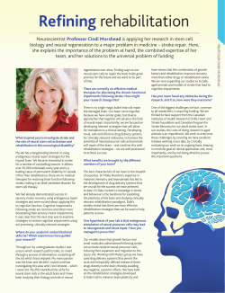 Promoting cognitive recovery using endogenous neural stem cell