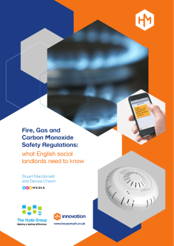 Fire, Gas and Carbon Monoxide Safety Regulations