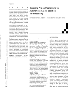 Designing Pricing Mechanisms for Autonomous Agents Based on